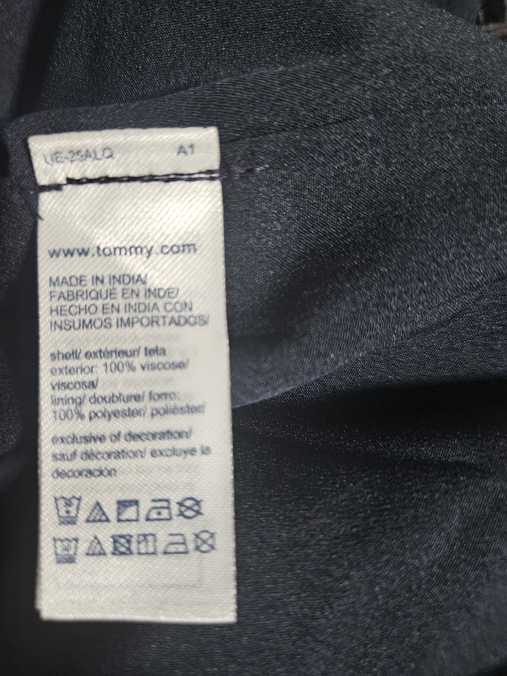 Tommy Hilfiger Navy Maxi Dress with White Sailboat Print - Picture 5 of 6